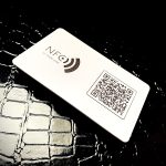 کارت ویزیت NFC با طرح ثابت + اپلیکیشن